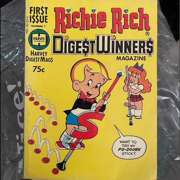 COLLECTOR ADDISON RICHIE RICH FIR$T I$$UE #1 12/97